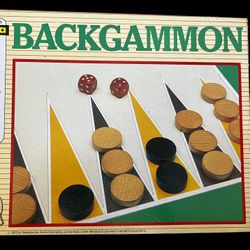 Vintage 1983 Netherlands Backgammon Game