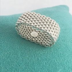 Tiffany And Co Ring Mesh Size 7