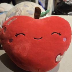 Heart Shaped Apple Squishmallow