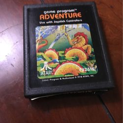 Original , Vintage ATARI 2600 ADVENTURE VIDEO GAME 