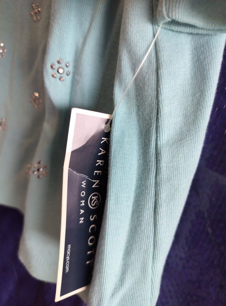 Karen Scott Shirt 3x Nwt