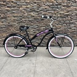 Greenline USA 26 inch Beach Cruiser Midnite Black