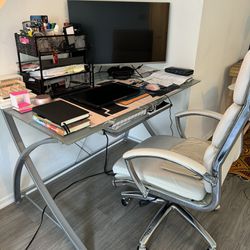 OFFICE CHAIR AND DESK