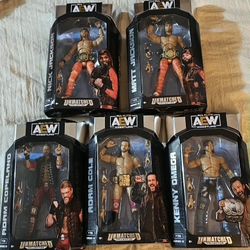 AEW Unmatched Collection Series 10 Wrestling Figures Set