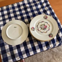 Limoge China Salad Plates (5) $25