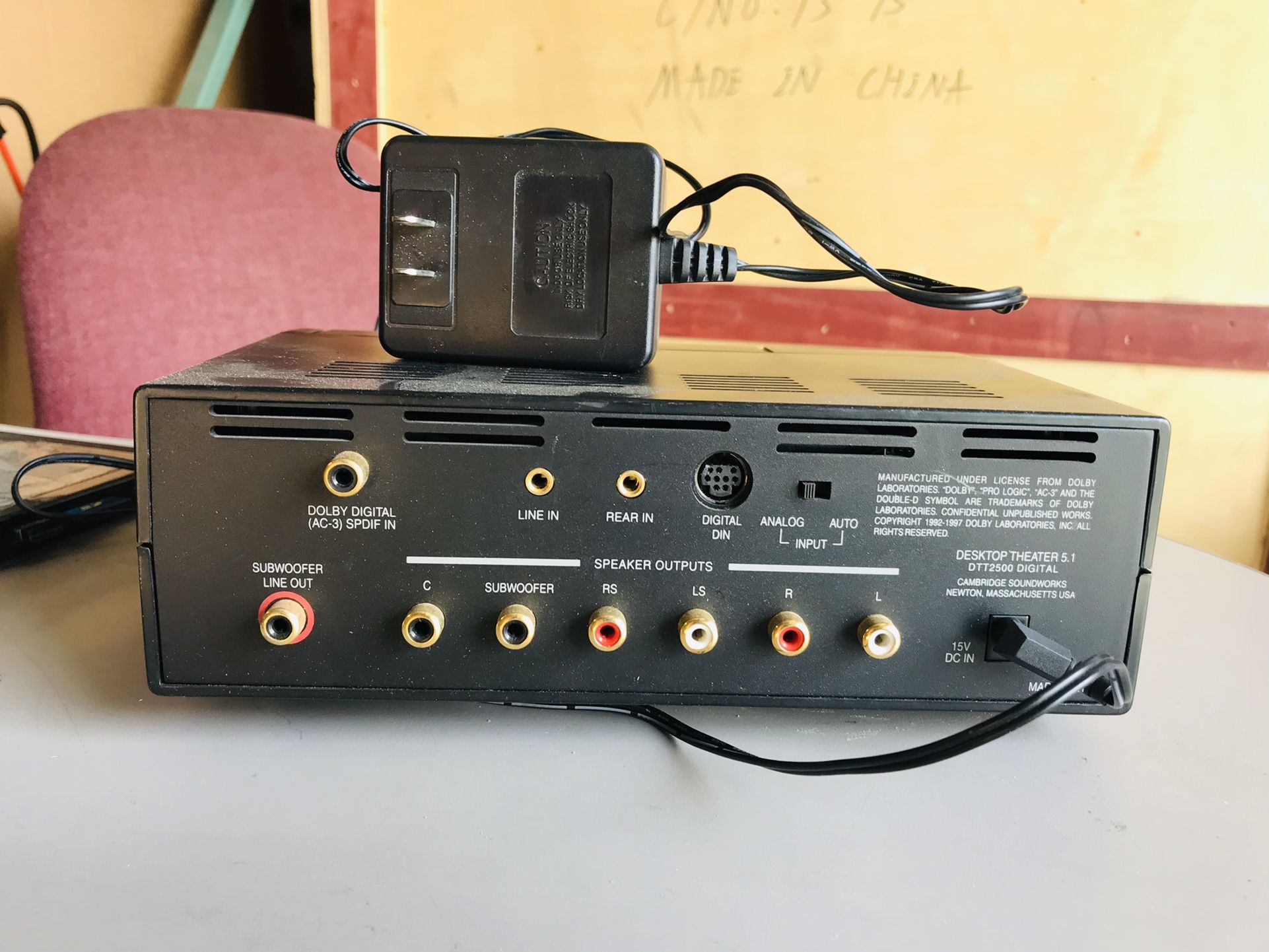 Creative Cambridge Sound Works DTT2500 5.1 Surround Speaker System