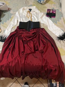 Pirate costume size medium