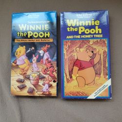 Winnie The Pooh VHS Tapes