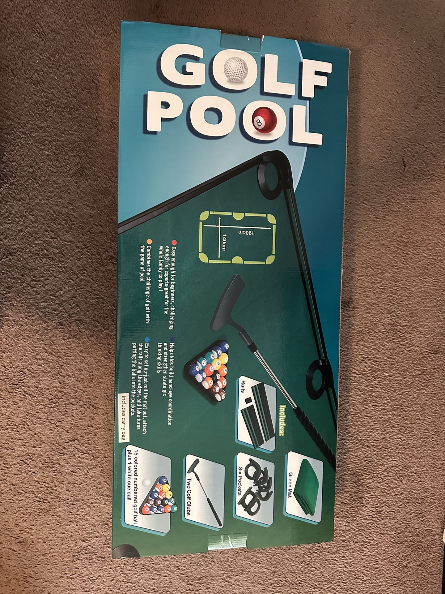 Golf pool UNOPENED