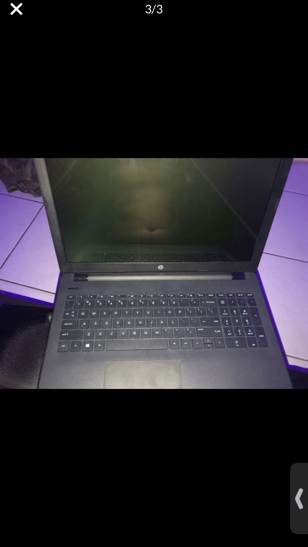 HP laptop