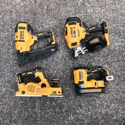 DeWalt 20volt Roofing Nailer-16ga Angle Finish Nailer-Planer-23ga Pin Nailer(all priced separately in Text)For Pick Up Fremont. No Low Ball/Trades 