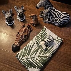 safari bathroom decor with shower curtain 