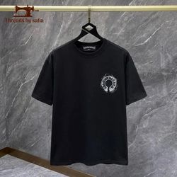 Chrome Hearts Oversized Horseshoe Embroidered T-Shirt