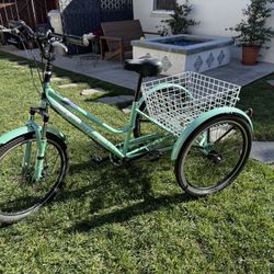 7 Speed Adult 3 Wheel Bike With Upgrades 