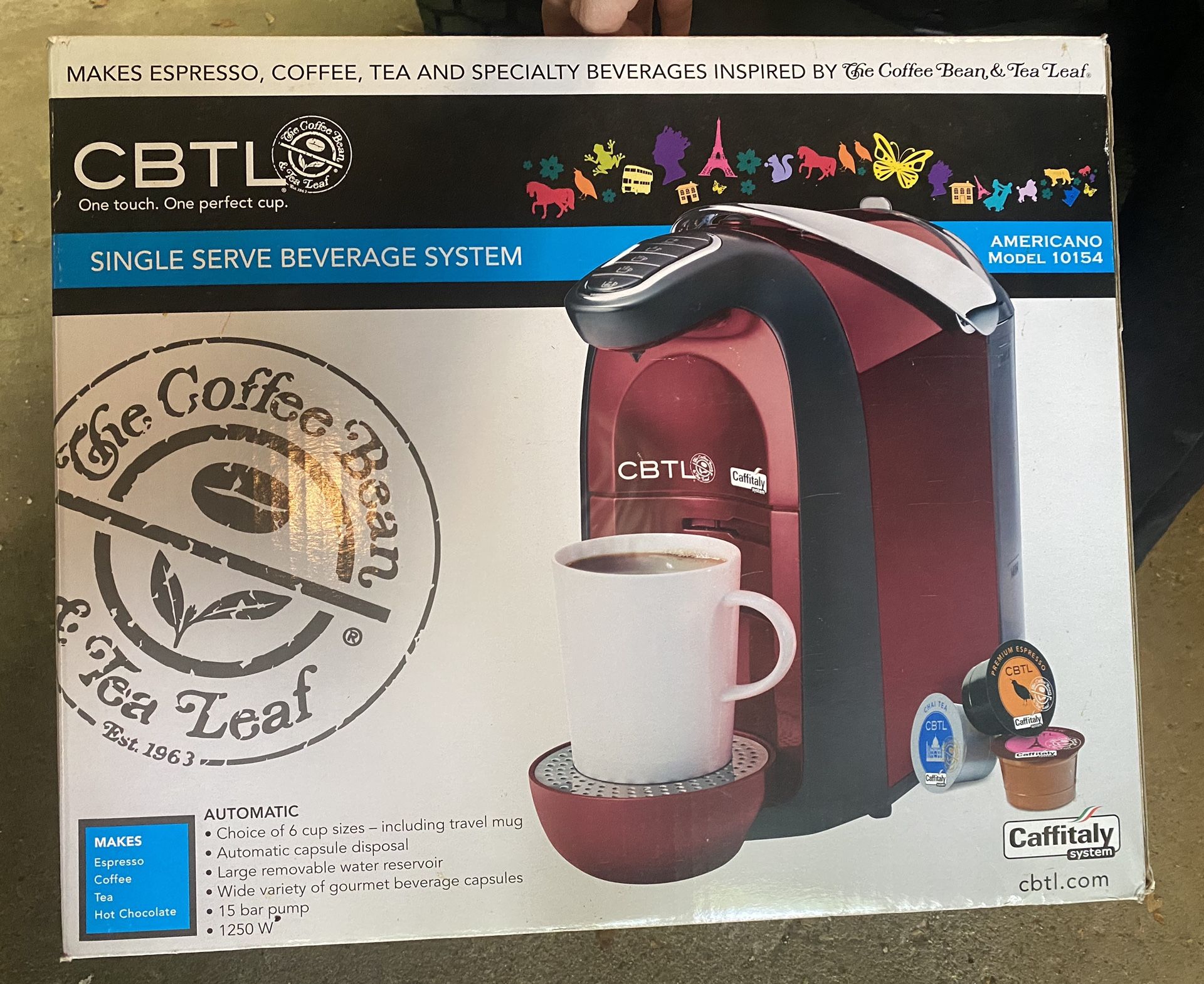 CBTL Coffee maker