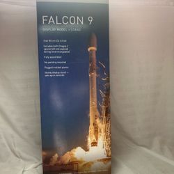 Space-X Falcon 9 And Fairing Flying Model Rocket Kit New Open Box