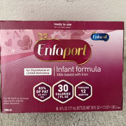 Enfaport Instant Formula -Unopen Box- (New)