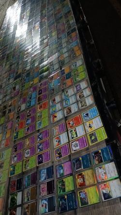 585 pokem cards collection  65 sheets x9 cards per sheet