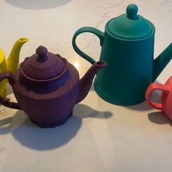 CB2 Porcelain Teapots