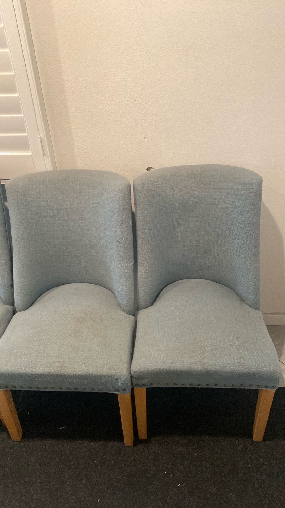 Dining table chairs