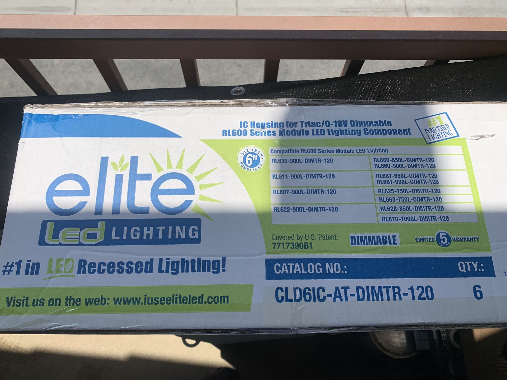 Box Of Elite Can Lights (6 Pack)