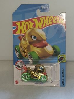 2022 Hot Wheels DUCK 'N ROLL Gold Treasure Hunt #139 Street Beasts 5/5 - New
