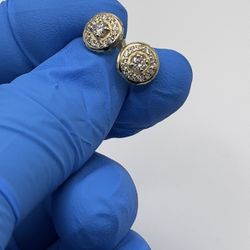 14K Yellow Gold Natural Diamonds