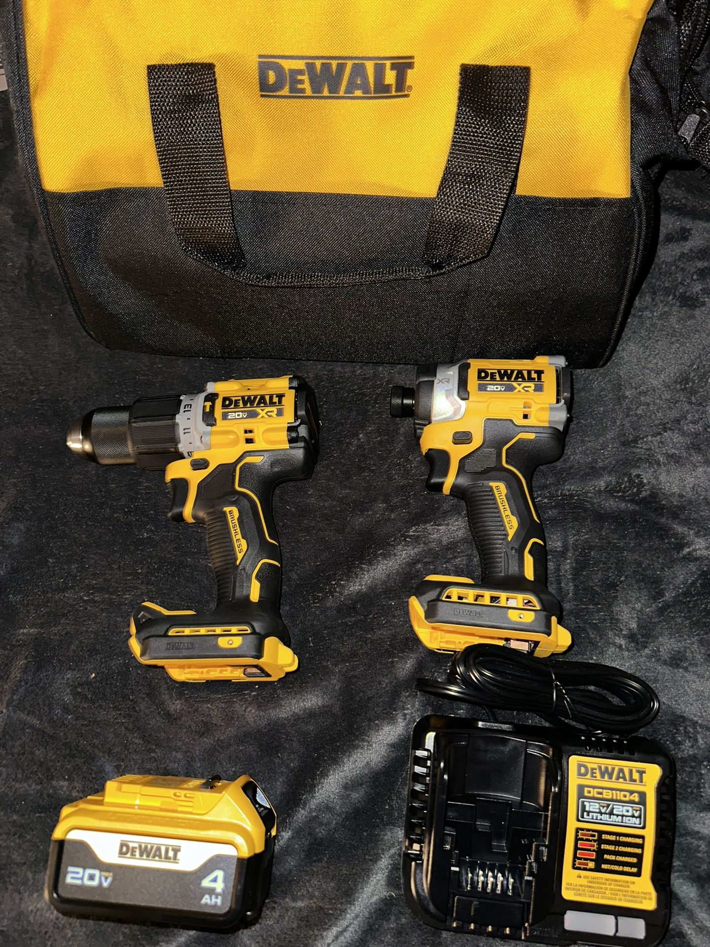 Dewalt Drill XR set