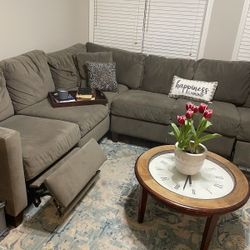 Moving Sale; Reclining Sectional & More
