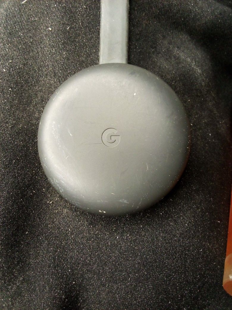 Google Chromecast 3rd Gen + Micro USB & Ac To USB Adapter