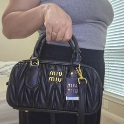 Black purse
