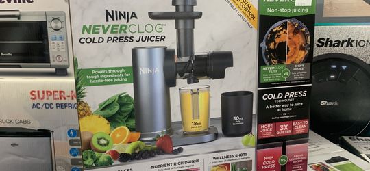 Ninja never clog cold press juicer