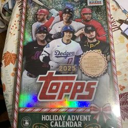 2025 Topps MLB Advent Calendar