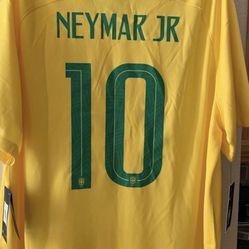 Nike Brazil Authentic Neymar Jr Jersey New with tags, Size 2XL, Retail $120