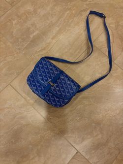 Blue Goyard Messenger Bag