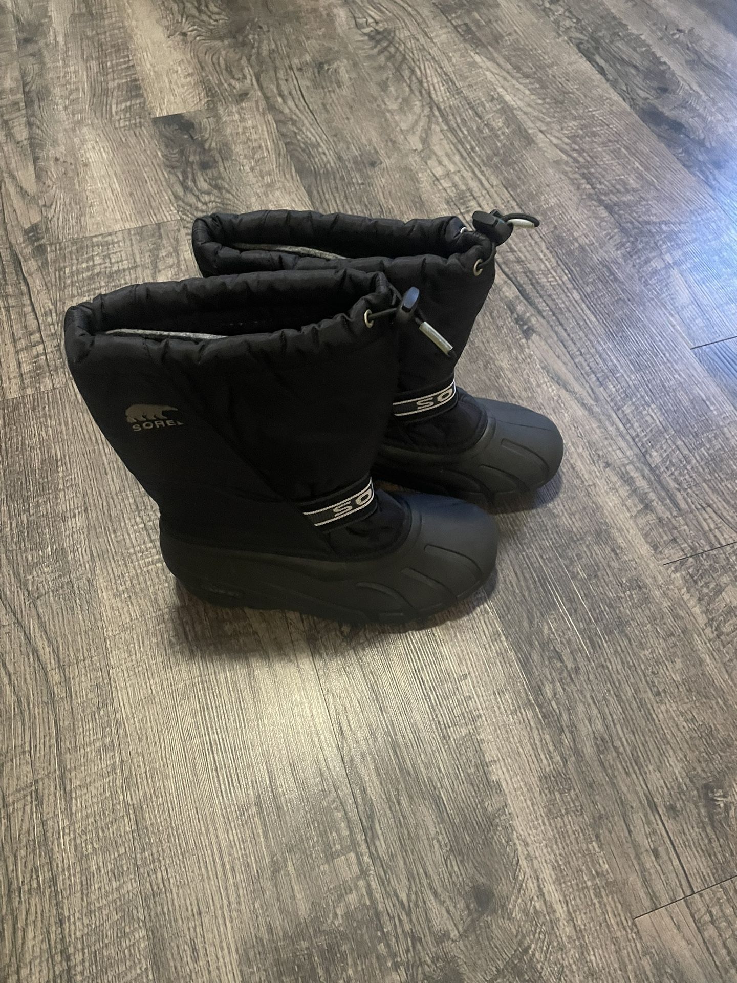 Sorel Snow Boots (Youth) - Size 4 (2 Pair) - Black - Unisex