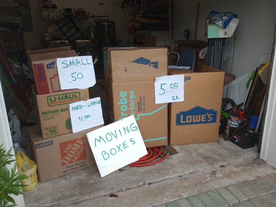 Moving Boxes, Small Boxes Only