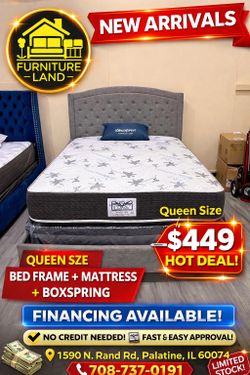 Brand New Queen bed set
