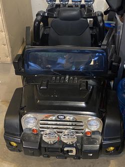 Kids jeep