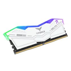 T-Force Delta RGB DDR5 32GB (2x16GB) 6000MHz CL30 White – Gaming RAM