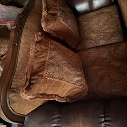 Ashley 3 Seat Sofa W Pillows!