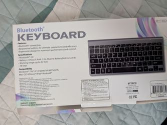 Bluetooth keyboard