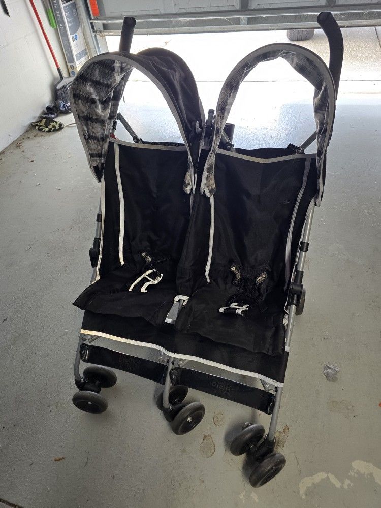 Foldable Double Stroller