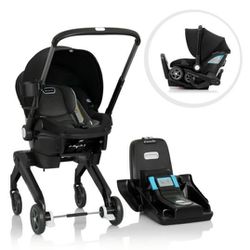 EVENFLO SHYFT DualRide Infant Car Seat and Stroller Combo (Beaufort Black)