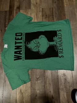 Grinch Wanted Christmas Shirt