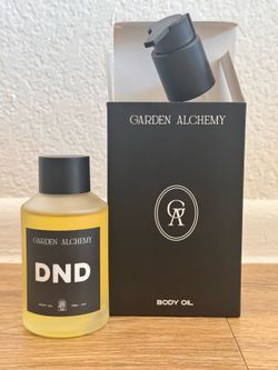 DND Body Oil with ashwagandha & magnesium by Garden Alchemy Signature Creation
