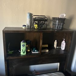 Twin Bed With Bookcase 