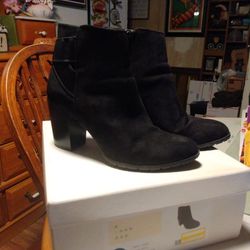 A New Day Black Ankle Boots