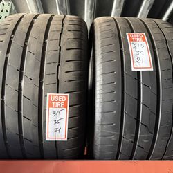 315/35/21 Hankook (2 Tires) $125.00/ Both 