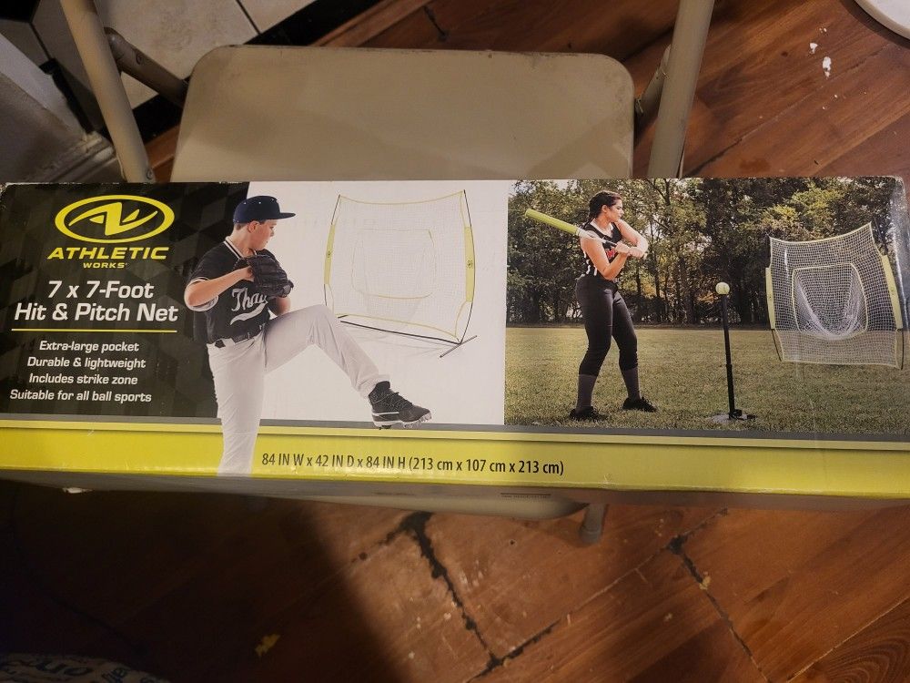 7×7 Foot Hit & Pitch  Net